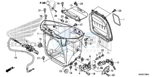 NC700SAC drawing LUGGAGE BOX