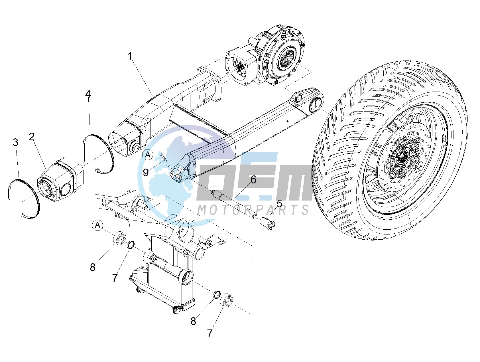 Swing arm