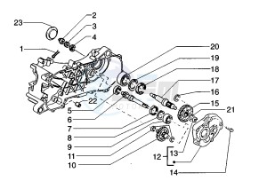 Zip 50 RST drawing Gear group