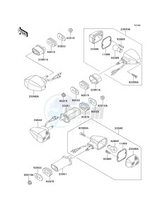 ER 500 A [ER5] (A3-A4) [ER5] drawing TURN SIGNALS