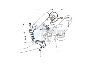 MITO EURO2 125 drawing STEERING DAMPER