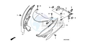 CB600F3A France - (F / CMF ST) drawing COWL