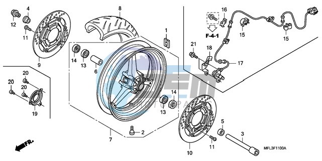 FRONT WHEEL