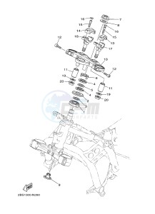 XT1200Z (2BS1 2BS2) drawing STEERING