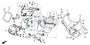 NSR50F drawing COWL