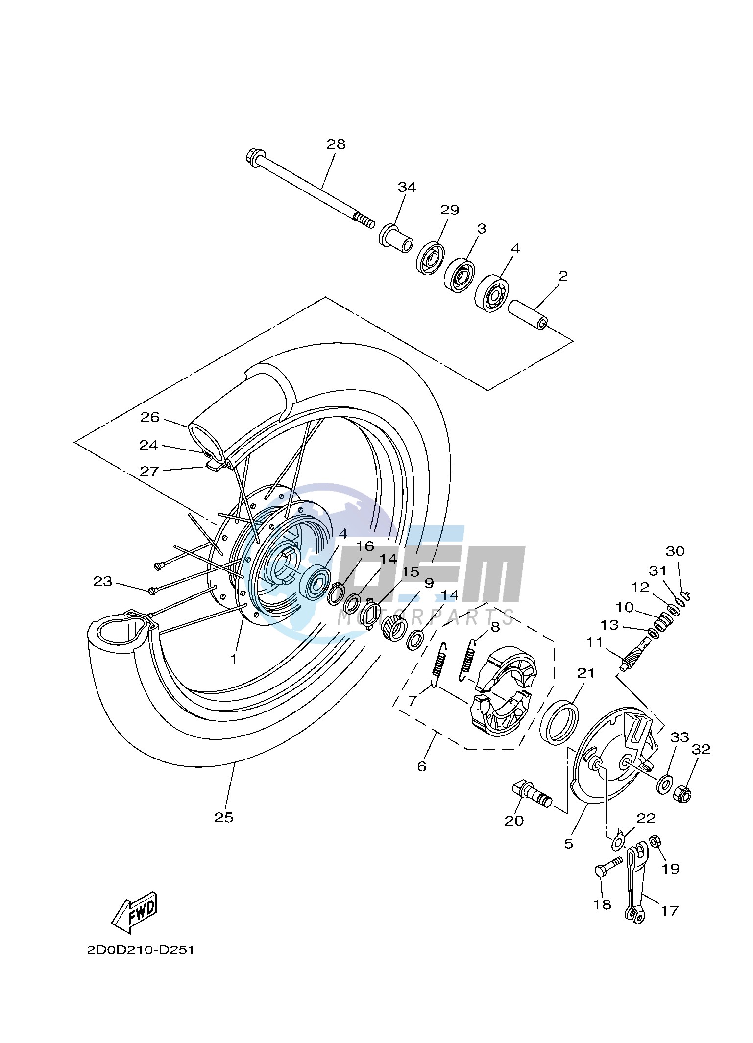 FRONT WHEEL