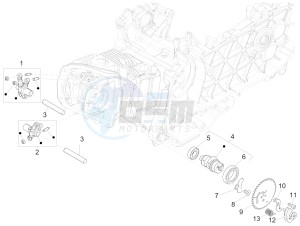 Primavera 150 4T 3V iGET ABS (EMEA) drawing Rocking levers support unit