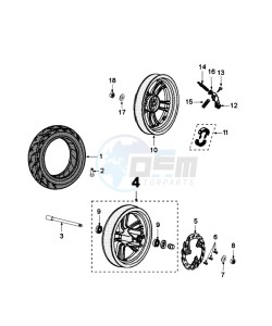 FIGHT 4 50 4T DARKSIDE drawing WHEELS