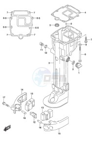 DF 9.9A drawing Drive Shaft Housing