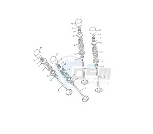 YZF R6 50TH 600 drawing VALVE