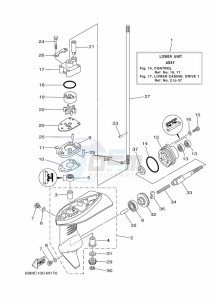 F2-5AMHL drawing PROPELLER-HOUSING-AND-TRANSMISSION-1