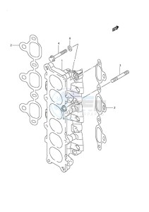 DF 300A drawing Intake Manifold