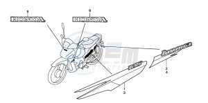 ANF125 drawing STRIPE/MARK (ANF1253/5/6)