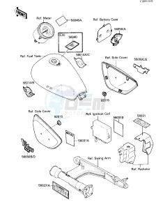 VN 1500 B [VULCAN 88 SE] (B1-B3) [VULCAN 88 SE] drawing LABELS