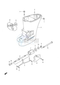 DF 40 drawing Drive Shaft Housing