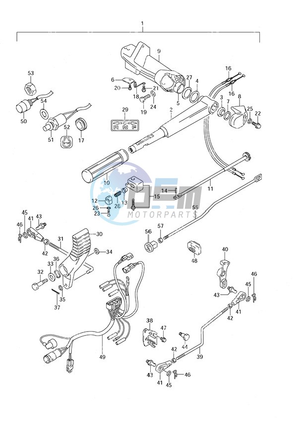 Tiller Handle