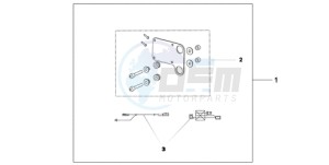 CB600F39 F / CMF ST drawing HEATED GRIP ATT.