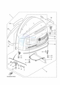 LF300XA-2019 drawing FAIRING-UPPER