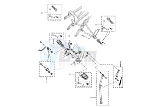 DT R - DT RSM 50 drawing STAND-FOODREST