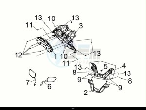 JOYMAX Z+ 125 (LW12W2-EU) (E5) (M1) drawing HANDLE COVER