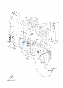 LF250XCA drawing CYLINDER-AND-CRANKCASE-4