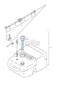 DF 50 drawing Fuel Tank