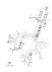 YBR125ED (51D3) drawing STEERING