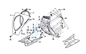 MIO 100 drawing HANDLEBAR / BRAKE LEVERS CPL  L /R