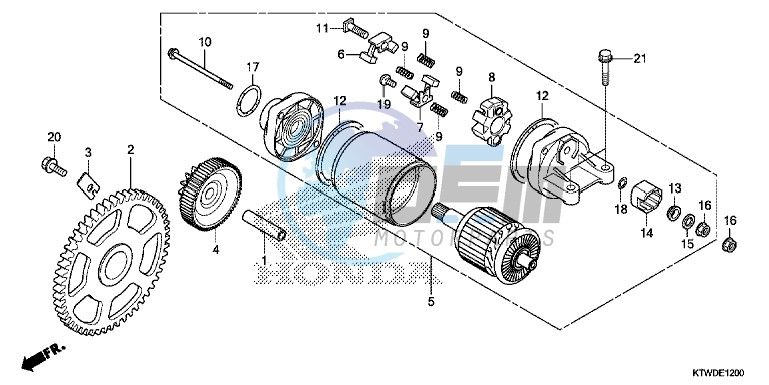 STARTING MOTOR