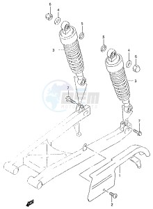 GZ125 (W-X-Y) drawing CHAIN CASE