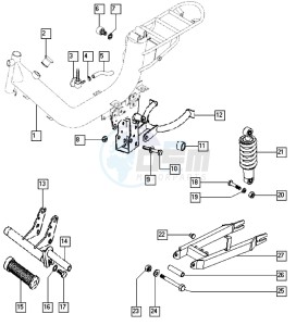 PACK-R_25-45kmh_K4-K7 50 K4-K7 drawing Frame-swinging arm