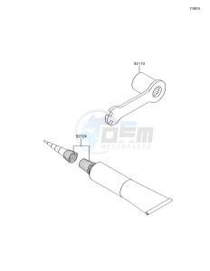 KX65 KX65AHF EU drawing Owner's Tools