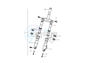 Runner VX-VXR 125-180 125 drawing Front Fork