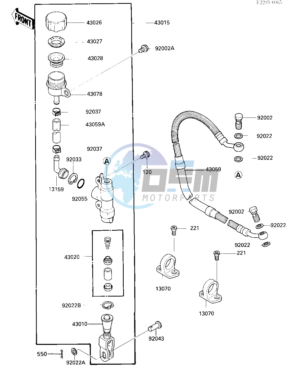 REAR MASTER CYLINDER