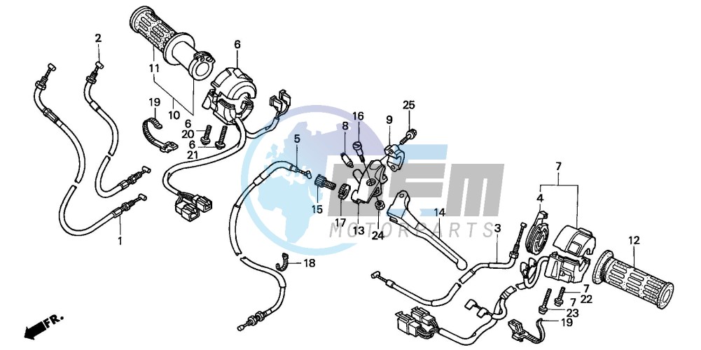 HANDLE LEVER/SWITCH/CABLE