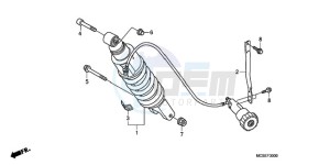 ST13009 UK - (E / MKH MME) drawing REAR CUSHION