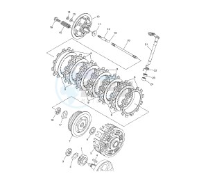 WR X 250 drawing CLUTCH