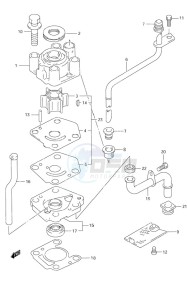 DF 9.9 drawing Water Pump