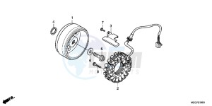 VT750CSC drawing GENERATOR