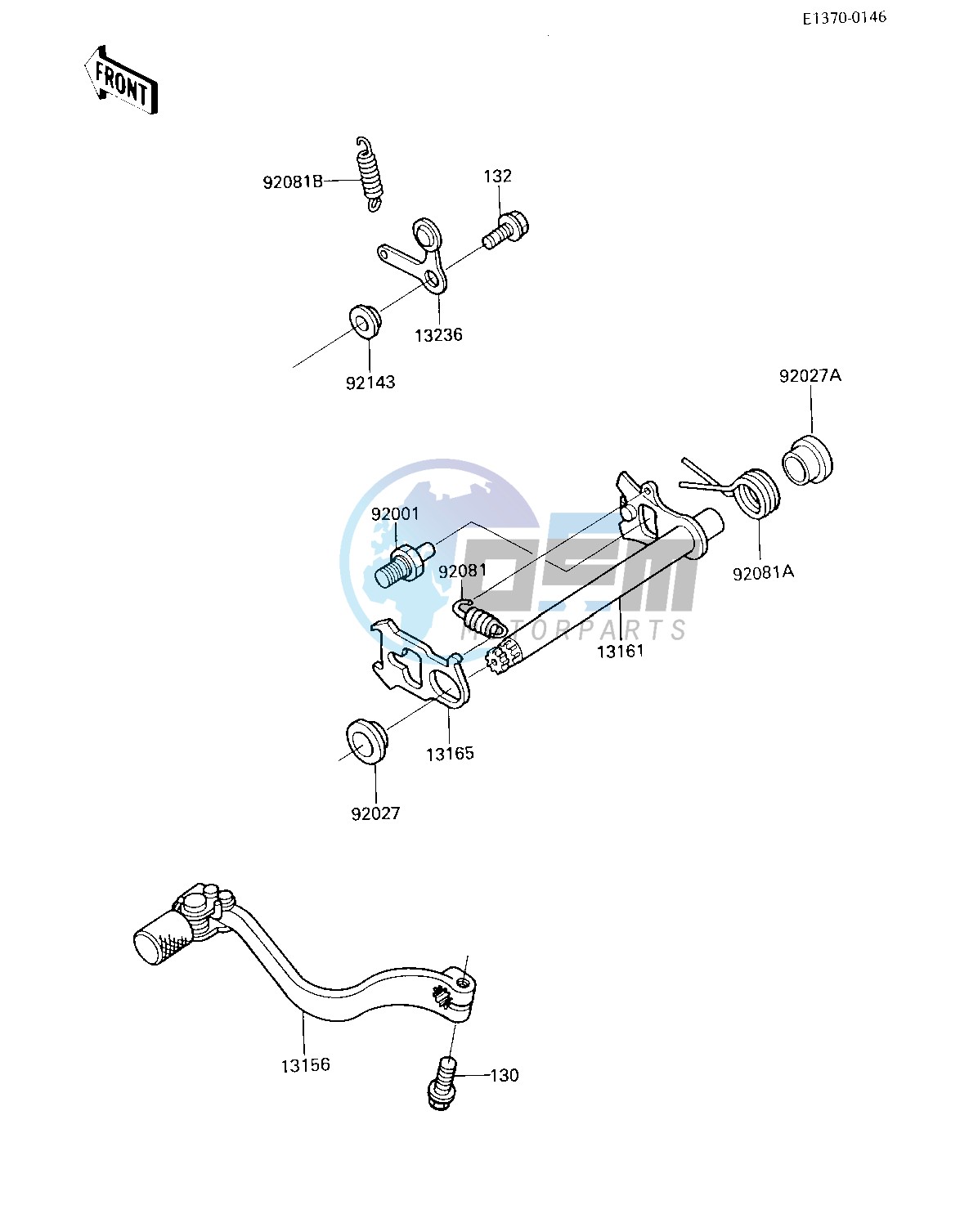 GEAR CHANGE MECHANISM