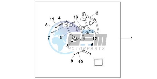 SADDLEBAG MOUNT B