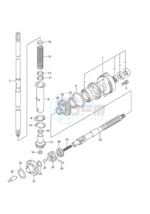 DF 25 drawing Drive Shaft