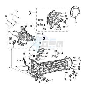 FOX N A2 BE drawing CRANKCASE