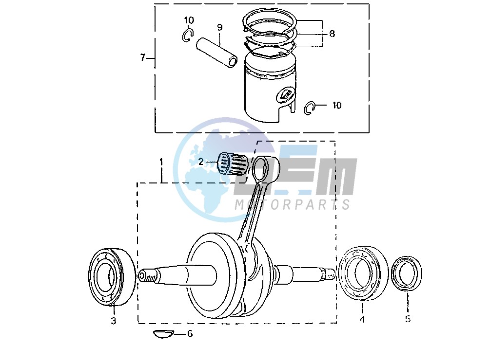 CRANKSHAFT-PISTON