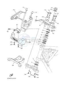 YB125 (2CS3) drawing STEERING