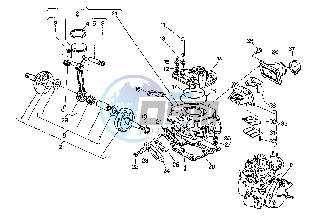 CRANKSHAFT-CYLINDER