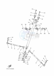 YFZ450R (BW2P) drawing STEERING