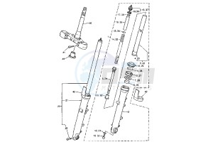 XJR 1300 drawing FRONT FORK