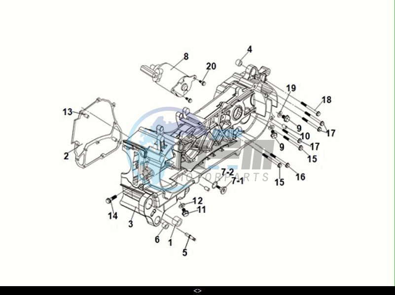 L. CRANK CASE