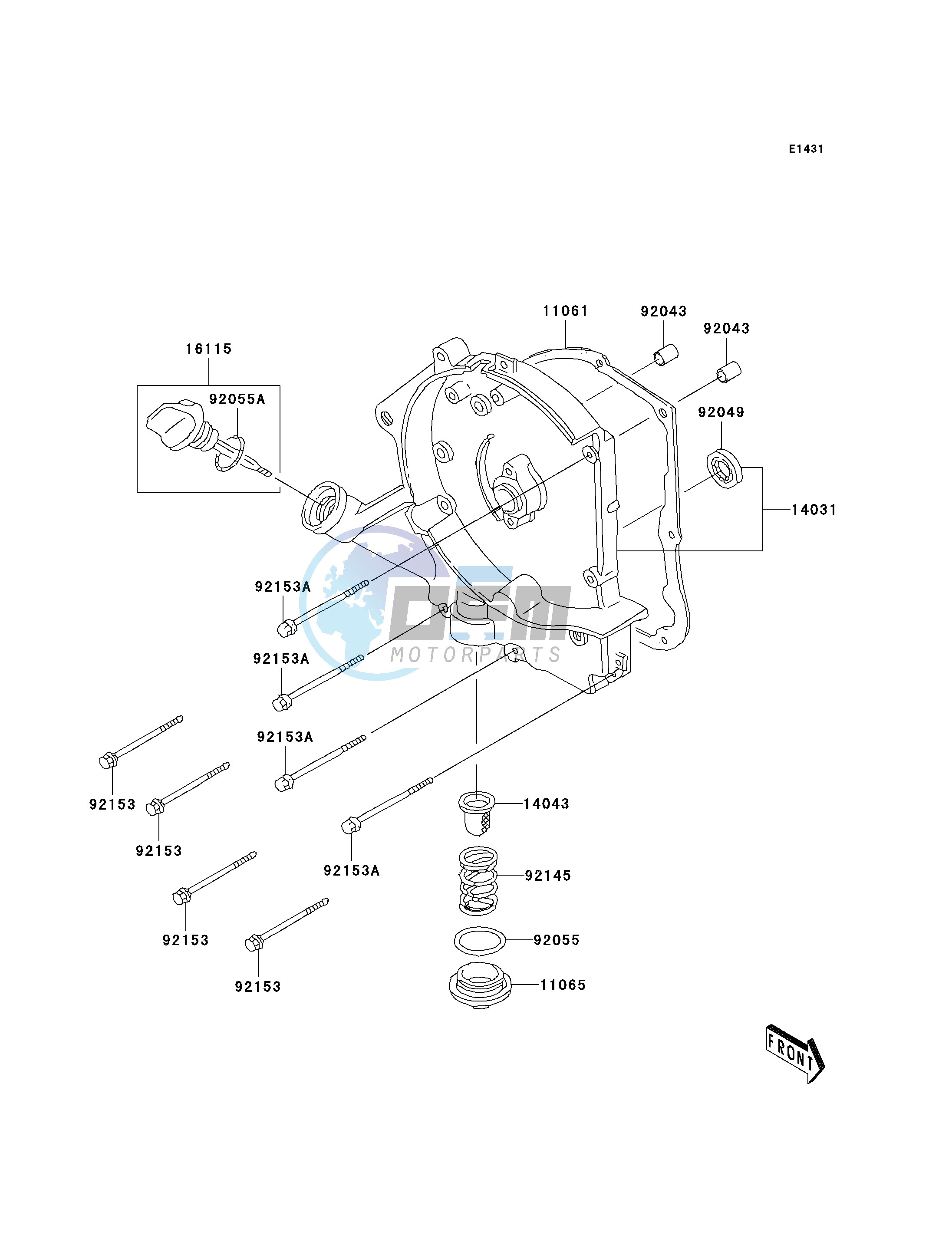 ENGINE COVER-- S- -